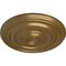 Ekena Millwork Kepler Traditional Ceiling Medallion (For Canopies up to 2 5/8"), 11 7/8"OD x 1 1/4"P, Pale Gold CM12KPPAS - alternate 3
